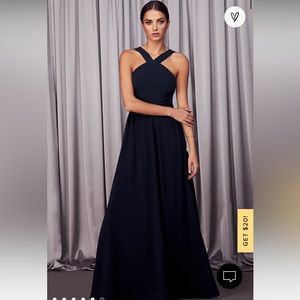 Lulus Navy Maxi Dress